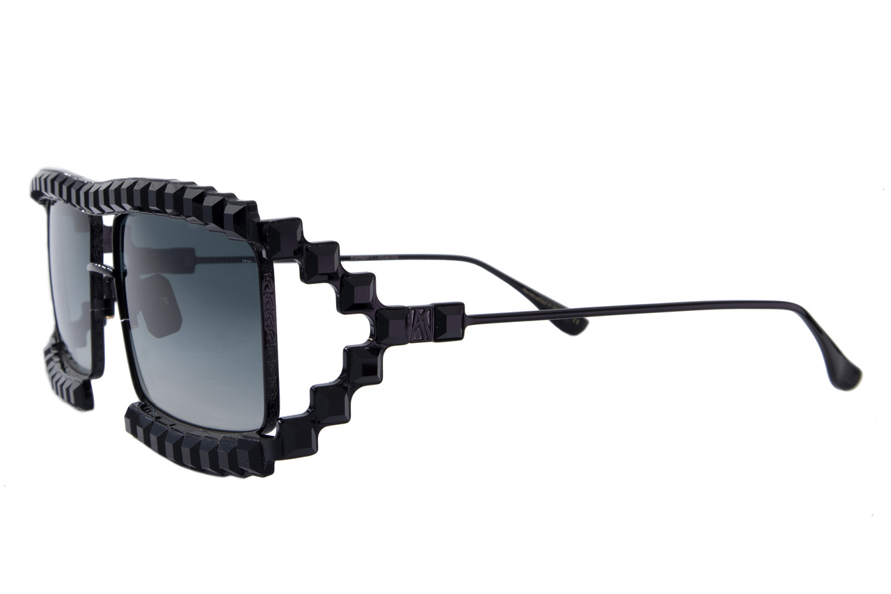 Anna-Karin Karlsson  Billion $ Boo Round Sunglasses $2465.00 CRYSTAL BOO - ANNA-KARIN KARLSSON main image 2